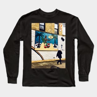 Flatbush, Brooklyn, NYC Long Sleeve T-Shirt